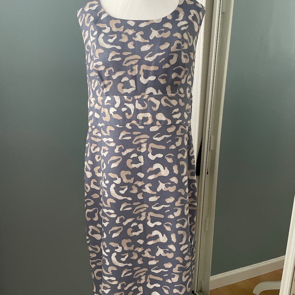 Ann Taylor Classic Geo Pattern Dress